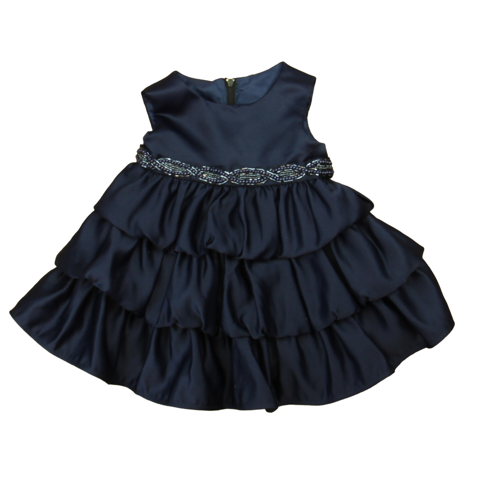 Princess Faith Girls Navy Special Occasion Dress size: 12 Months